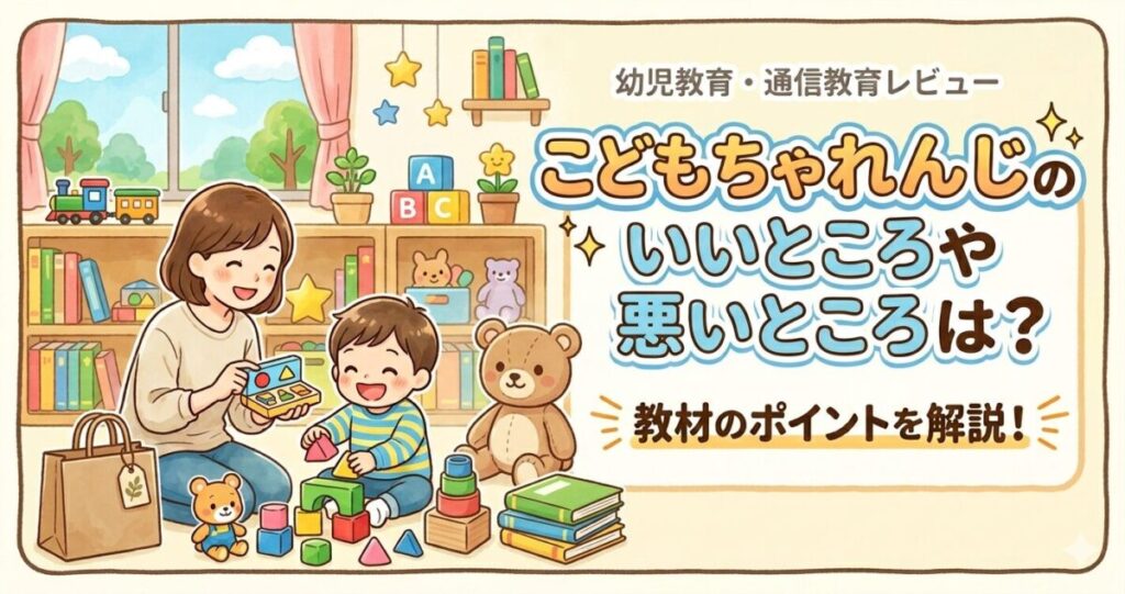 こどもちゃれんじぽけっとの口コミのアイキャッチ