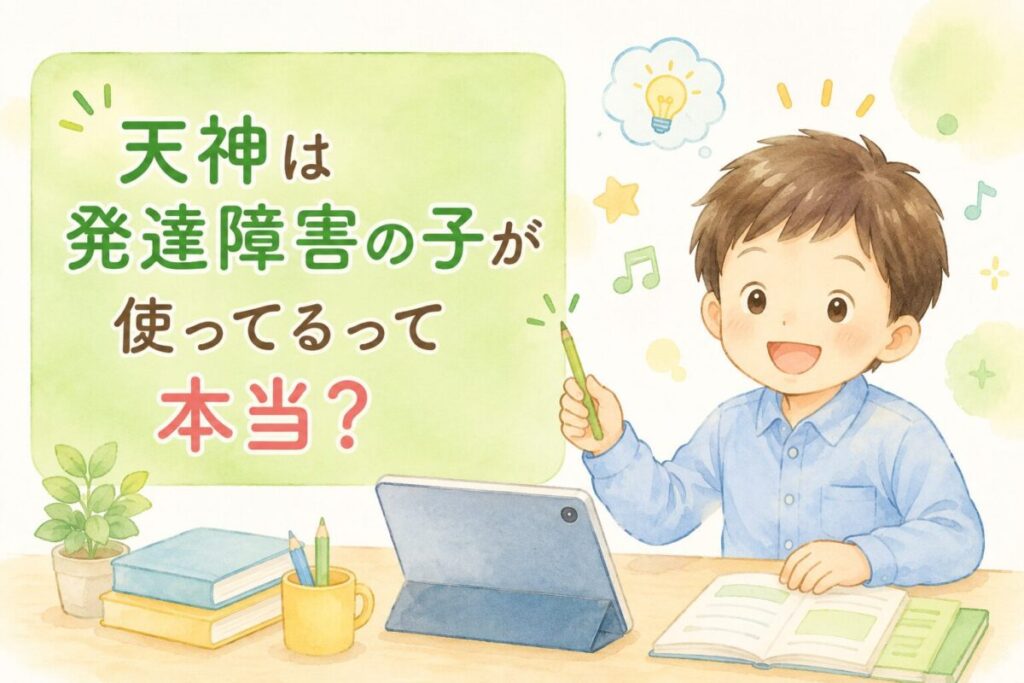 天神の発達障害口コミのアイキャッチ