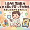 1歳向け英語教材比較のアイキャッチ