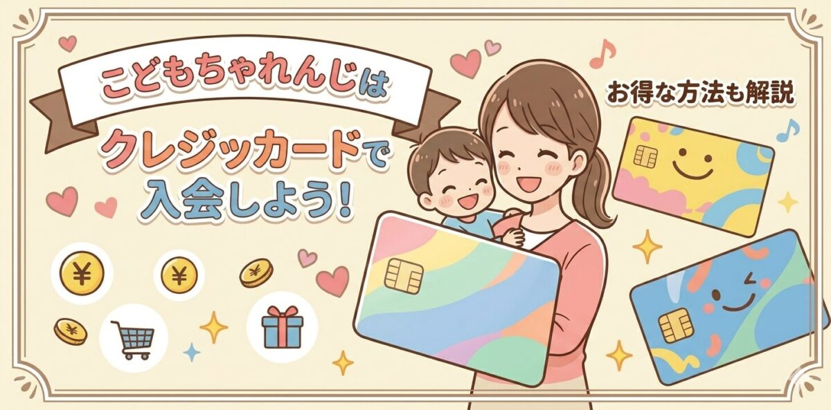 こどもちゃれんじ クレジットカードのキャッチ